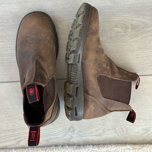 REDBACK Great Barrier Brown Leather Boots mens 8.5UK/ 9.5 US